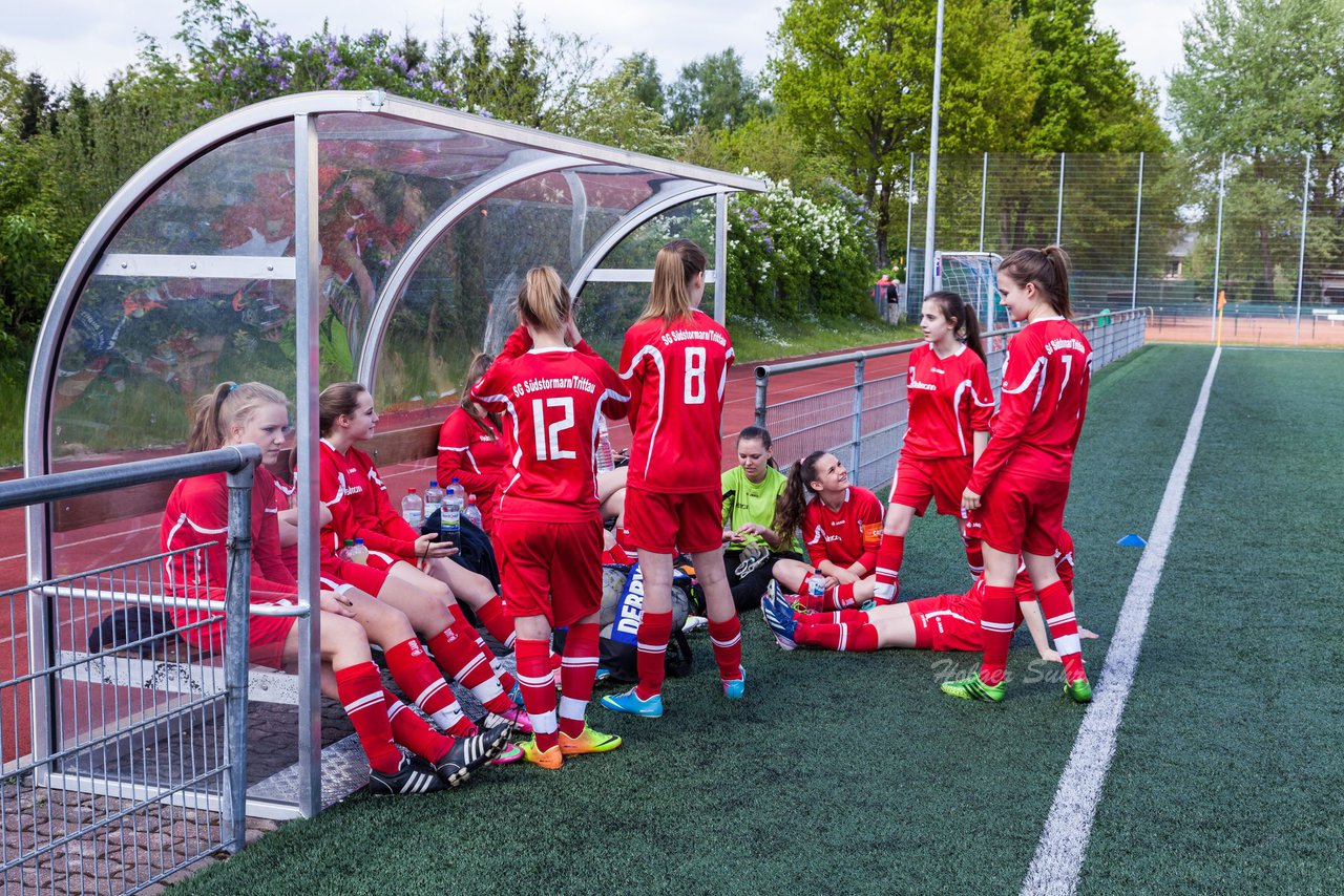 Bild 121 - B-Juniorinnen SG Trittau/Sdstormarn - SV Frisia 03 Risum Lindholm : Ergebnis: 3:1